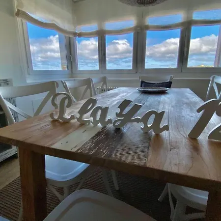 Playa 12 - El Lujo De Estar En 1ª Linea De Playa - Vut-4043-as Apartment Gijón